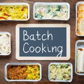 Batchcooking: cocina saludable un día para toda la semana