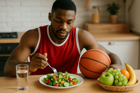 Dieta para jugadores de baloncesto
